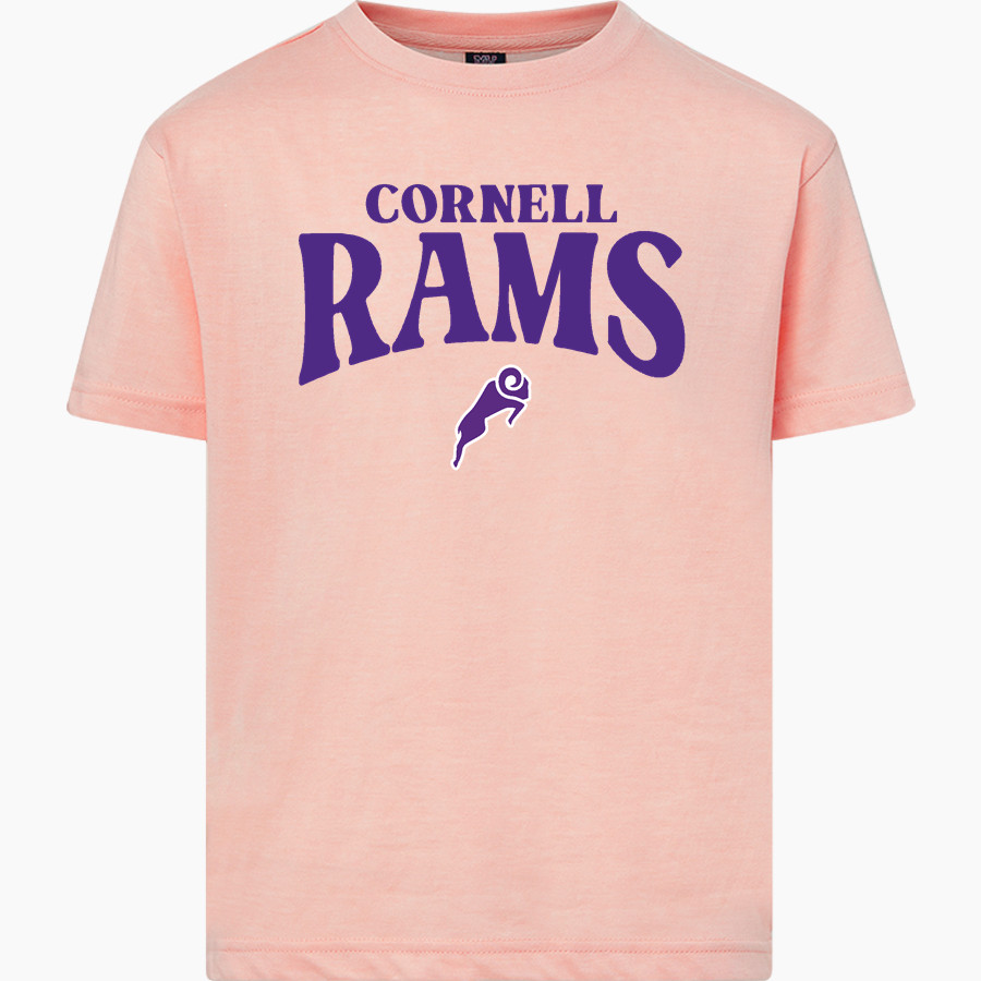 Cornell Rams MV Sport Youth Buddy Short Sleeve Tee