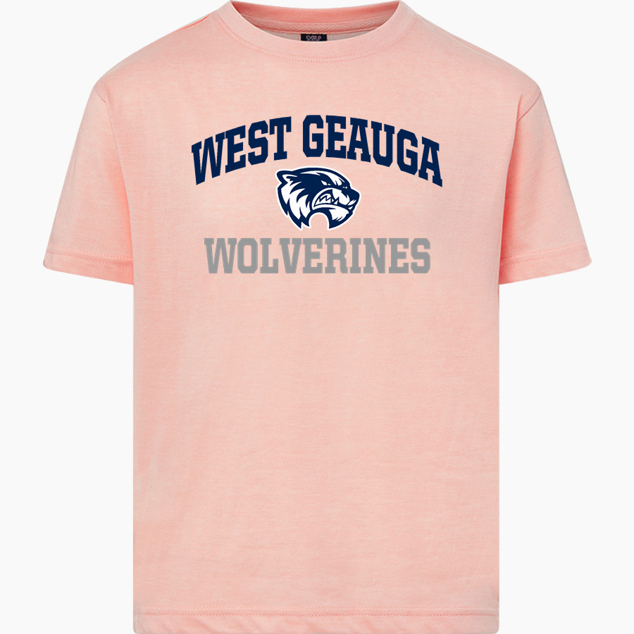 WEST GEAUGA HIGH SCHOOL WOLVERINES ONLINE STORE <span class="pdp-name-mascot">WEST GEAUGA WOLVERINES</span> MV Sport Youth Buddy Short Sleeve Tee