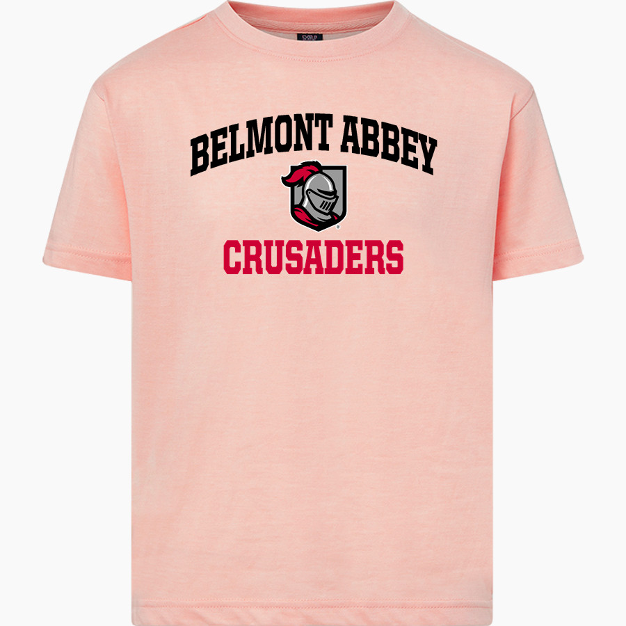 Belmont Abbey College The Official Store of the Crusaders <span class="pdp-name-mascot">Belmont Abbey Crusaders</span> MV Sport Youth Buddy Short Sleeve Tee