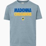 Madonna Crusaders MV Sport Youth Buddy Short Sleeve Tee Front Thumbnail