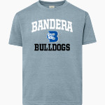 BANDERA HIGH SCHOOL BULLDOGS MV Sport Youth Buddy Short Sleeve Tee Front Thumbnail