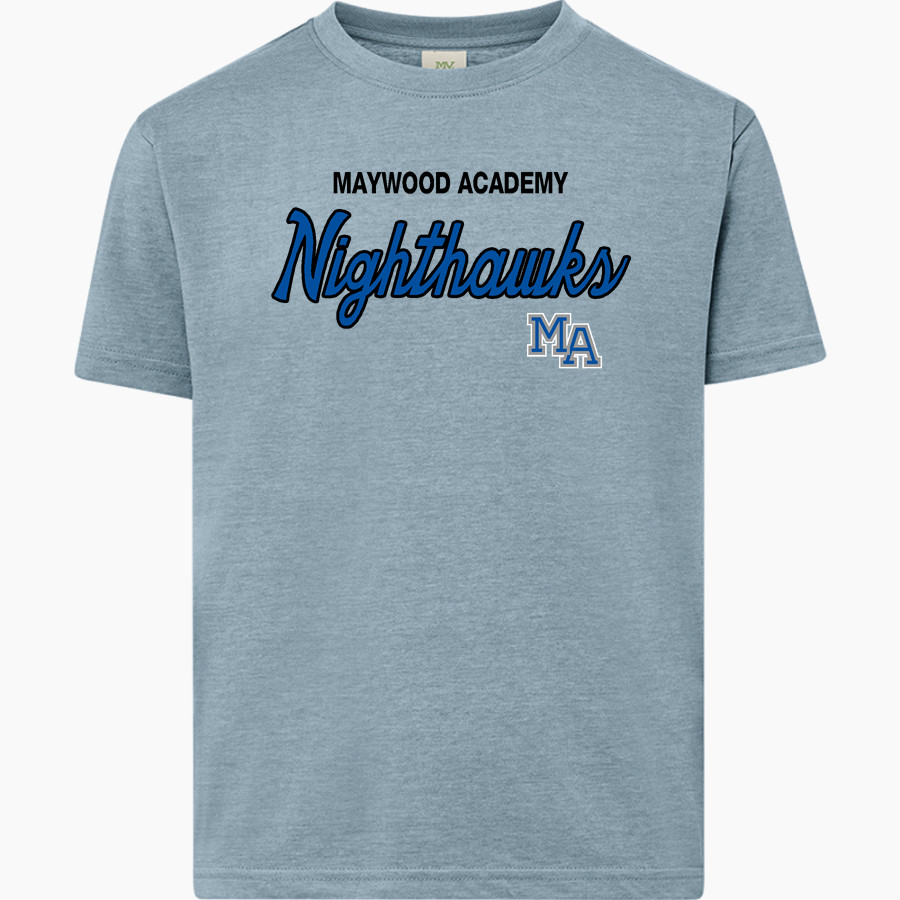 MAYWOOD ACADEMY HIGH SCHOOL NIGHTHAWKS <span class="pdp-name-mascot">MAYWOOD ACADEMY NIGHTHAWKS</span> MV Sport Youth Buddy Short Sleeve Tee