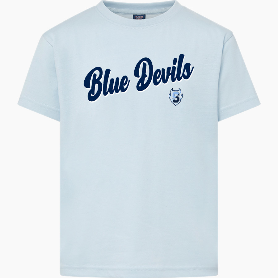 Springbrook Blue Devils <span class="pdp-name-mascot">Springbrook Blue Devils</span> MV Sport Youth Buddy Short Sleeve Tee