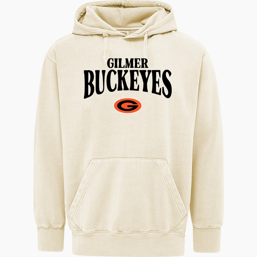 GILMER HIGH SCHOOL BUCKEYES <span class="pdp-name-mascot">GILMER BUCKEYES</span> MV Sport Men's Coastal Color Hoodie