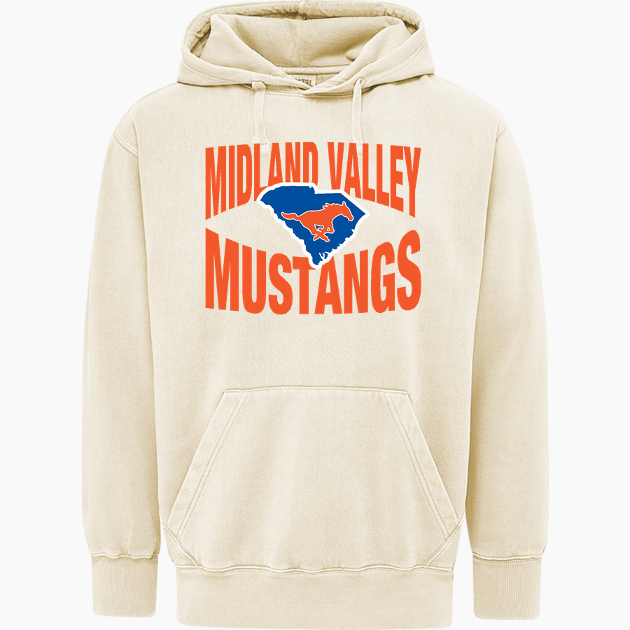 MIDLAND VALLEY HIGH SCHOOL MUSTANGS <span class="pdp-name-mascot">MIDLAND VALLEY MUSTANGS</span> MV Sport Men's Coastal Color Hoodie