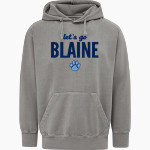 Blaine Bengals <span class="pdp-name-mascot">Blaine Bengals</span> MV Sport Men's Coastal Color Hoodie Front Thumbnail