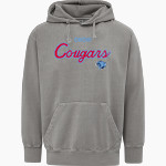 CROW HIGH SCHOOL Cougars Online Store <span class="pdp-name-mascot">CROW COUGARS</span> MV Sport Men's Coastal Color Hoodie Front Thumbnail