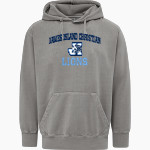 James Island Christian LIONS official sideline store MV Sport Men's Coastal Color Hoodie Front Thumbnail