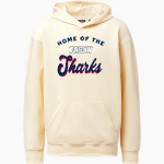 French-American School of New York - Online Store <span class="pdp-name-mascot">French-American School Sharks</span> MV Sport Youth Coastal Color Hoodie Front Thumbnail