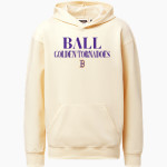 BALL HIGH SCHOOL GOLDEN TORNADOES <span class="pdp-name-mascot">BALL GOLDEN TORNADOES</span> MV Sport Youth Coastal Color Hoodie Front Thumbnail
