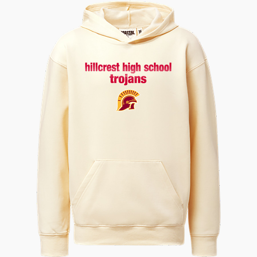 HILLCREST HIGH SCHOOL TROJANS <span class="pdp-name-mascot">Hillcrest High School TROJANS</span> MV Sport Youth Coastal Color Hoodie