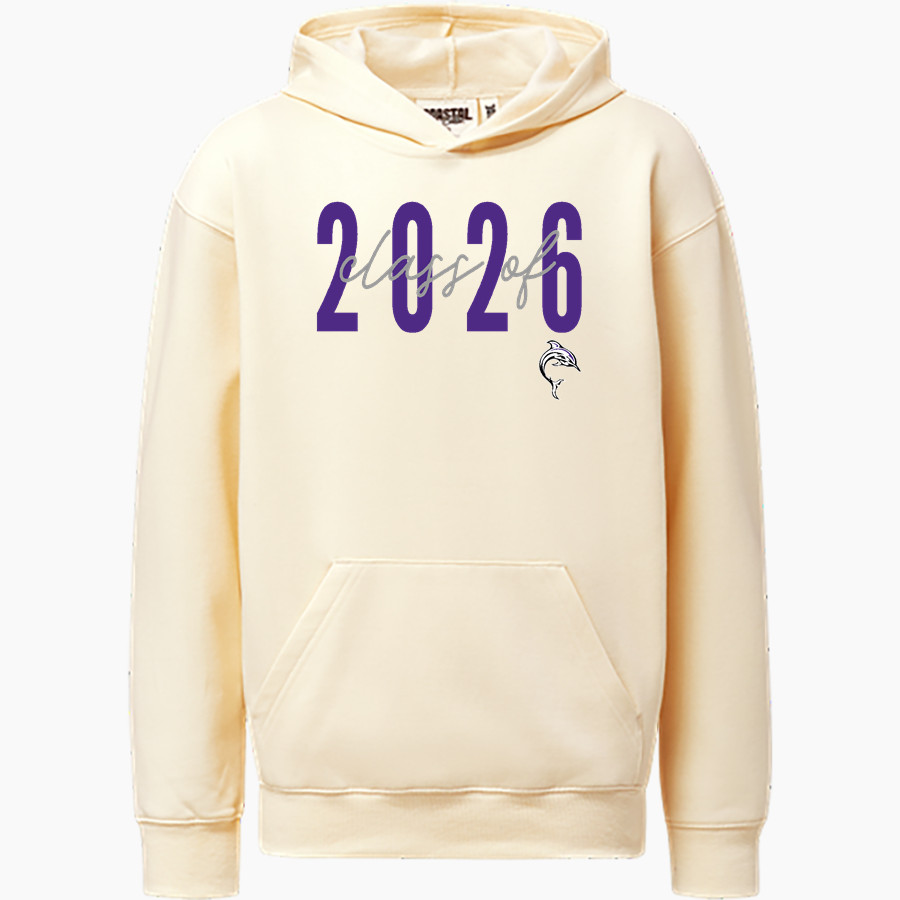 Bergman Dolphins MV Sport Youth Coastal Color Hoodie