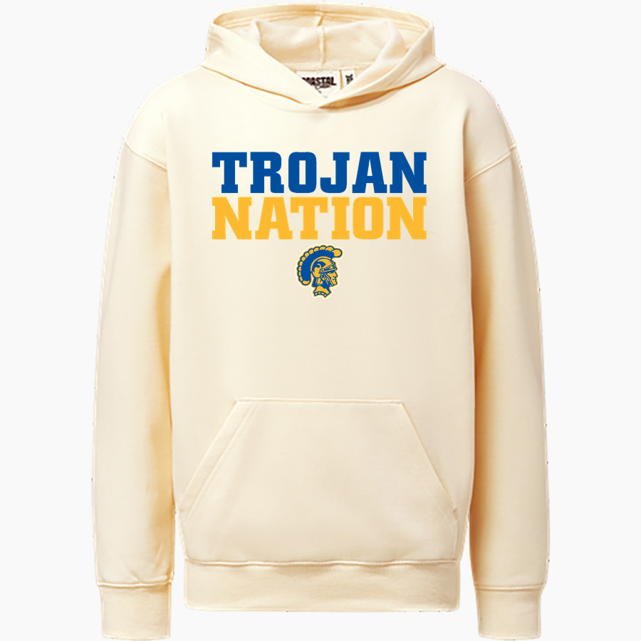 HIGHLAND HIGH SCHOOL TROJANS <span class="pdp-name-mascot">HIGHLAND TROJANS</span> MV Sport Youth Coastal Color Hoodie