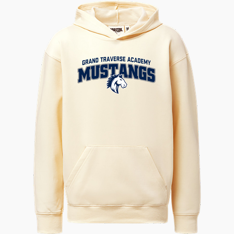 Grand Traverse Academy Mustangs MV Sport Youth Coastal Color Hoodie