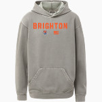 BRIGHTON HIGH SCHOOL BENGALS MV Sport Youth Coastal Color Hoodie Front Thumbnail