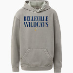 BELLEVILLE HIGH SCHOOL WILDCATS <span class="pdp-name-mascot">BELLEVILLE WILDCATS</span> MV Sport Youth Coastal Color Hoodie Front Thumbnail