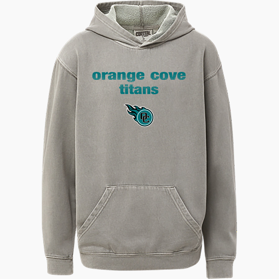 ORANGE COVE HIGH SCHOOL TITANS <span class="pdp-name-mascot">ORANGE COVE TITANS</span> MV Sport Youth Coastal Color Hoodie