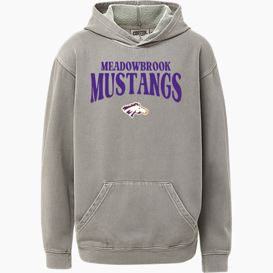 MEADOWBROOK ACADEMY MUSTANGS MV Sport Youth Coastal Color Hoodie