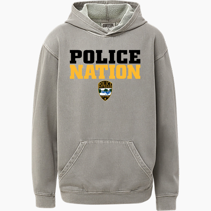 Potsdam Police Deptartment Police <span class="pdp-name-mascot">Potsdam Police Deptartment Police</span> MV Sport Youth Coastal Color Hoodie