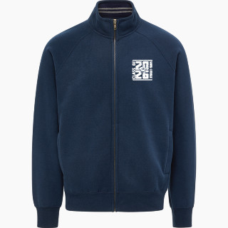 MV Sport Men's Vintage Fleece Track Jacket