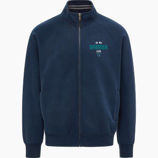 MV Sport Men's Vintage Fleece Track Jacket