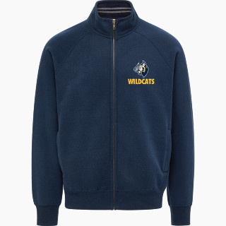 MV Sport Men's Vintage Fleece Track Jacket