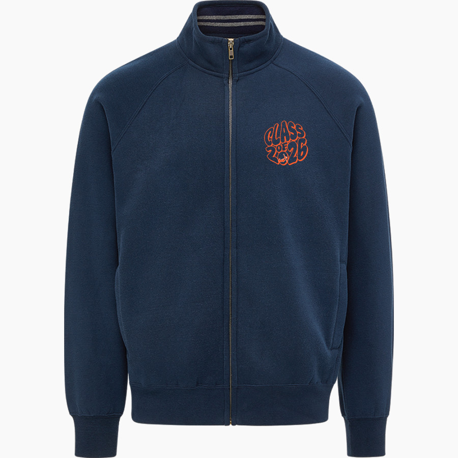 Hope College Online Athletics Store <span class="pdp-name-mascot">Hope Flying Dutch</span> MV Sport Men's Vintage Fleece Track Jacket