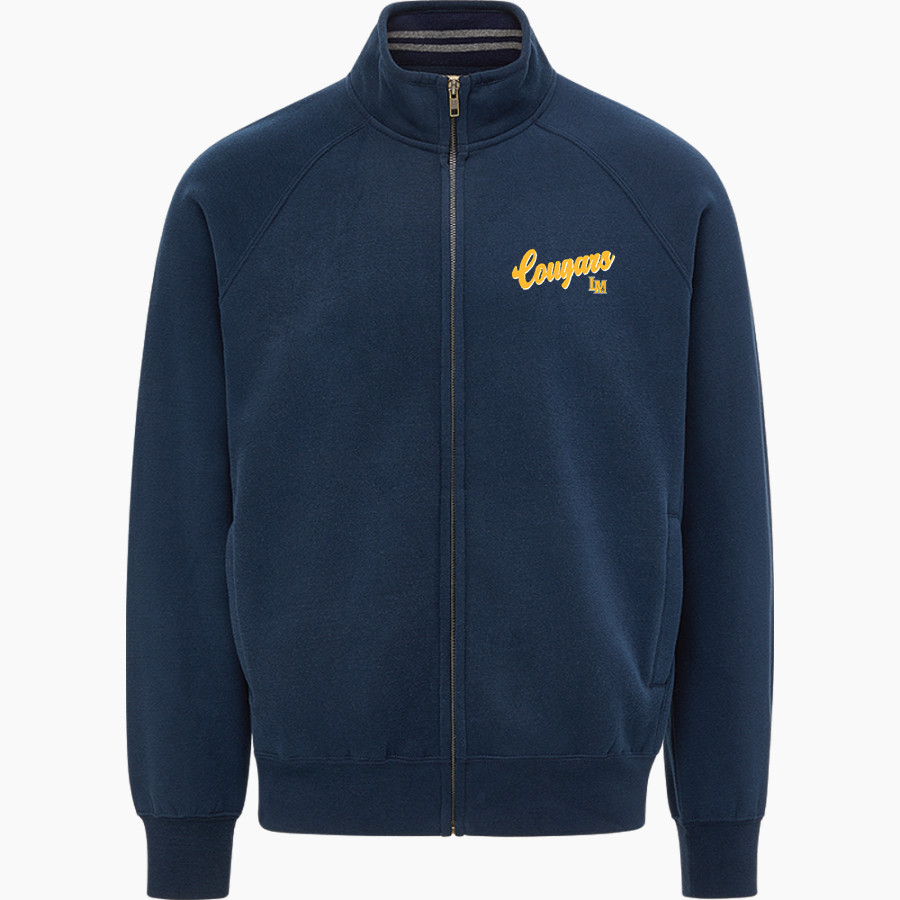 LA MARQUE HIGH SCHOOL COUGARS <span class="pdp-name-mascot">LA MARQUE COUGARS</span> MV Sport Men's Vintage Fleece Track Jacket