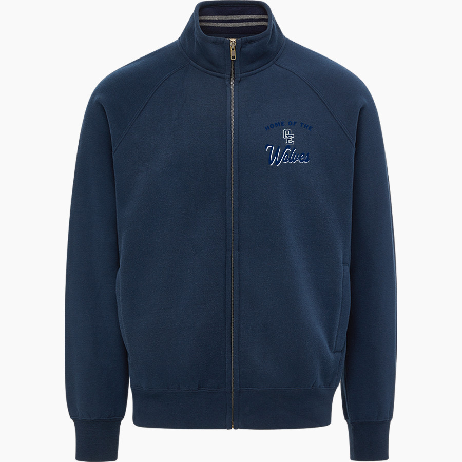 Oswego East Wolves <span class="pdp-name-mascot">Oswego East Wolves</span> MV Sport Men's Vintage Fleece Track Jacket