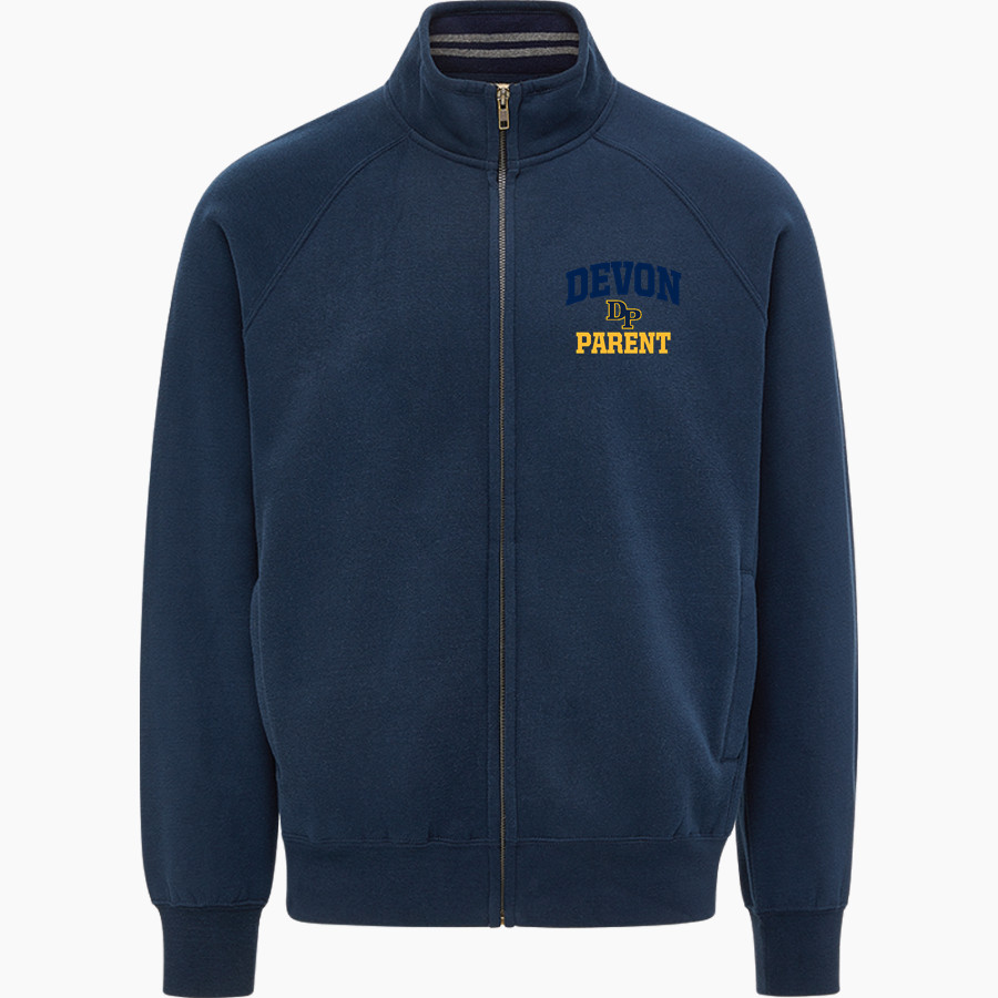 Devon Prep <span class="pdp-name-mascot">Devon Tide</span> MV Sport Men's Vintage Fleece Track Jacket