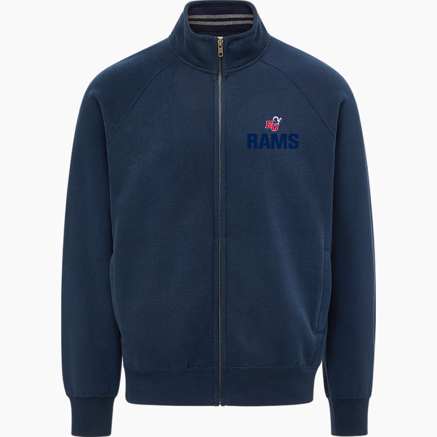 Bluefield University Sideline Store <span class="pdp-name-mascot">Bluefield University</span> MV Sport Men's Vintage Fleece Track Jacket