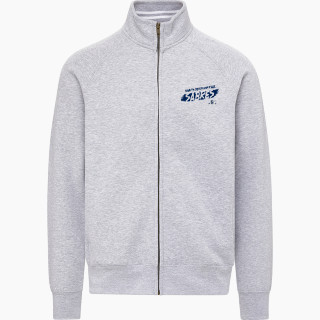 MV Sport Men's Vintage Fleece Track Jacket