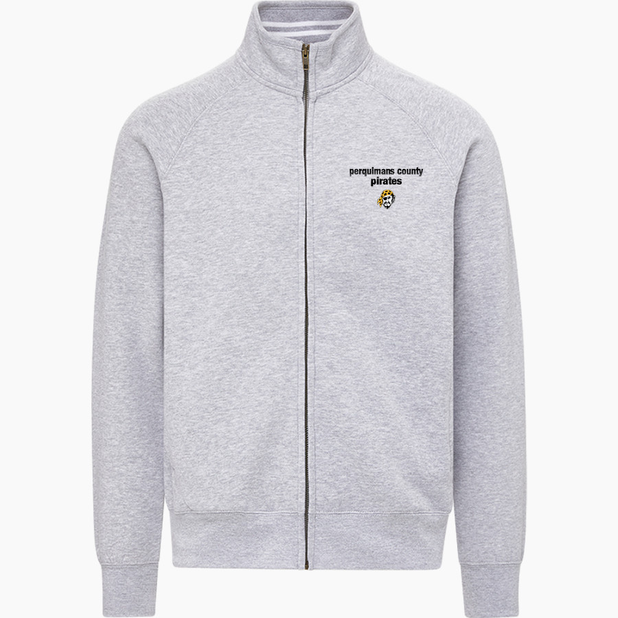 PERQUIMANS COUNTY HIGH SCHOOL PIRATES <span class="pdp-name-mascot">PERQUIMANS COUNTY PIRATES</span> MV Sport Men's Vintage Fleece Track Jacket