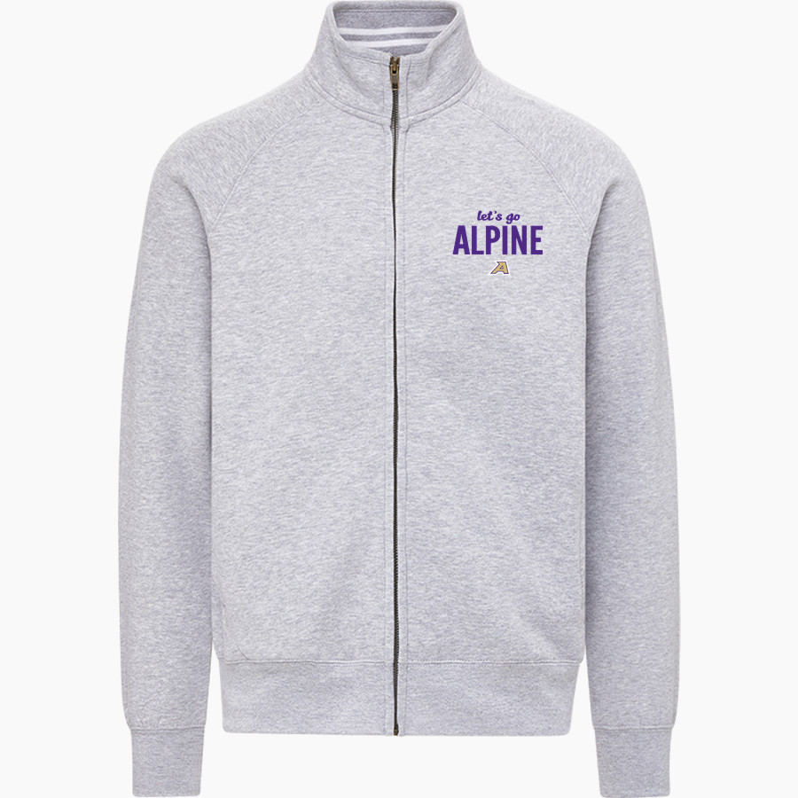 ALPINE HIGH SCHOOL BUCKS <span class="pdp-name-mascot">ALPINE BUCKS</span> MV Sport Men's Vintage Fleece Track Jacket
