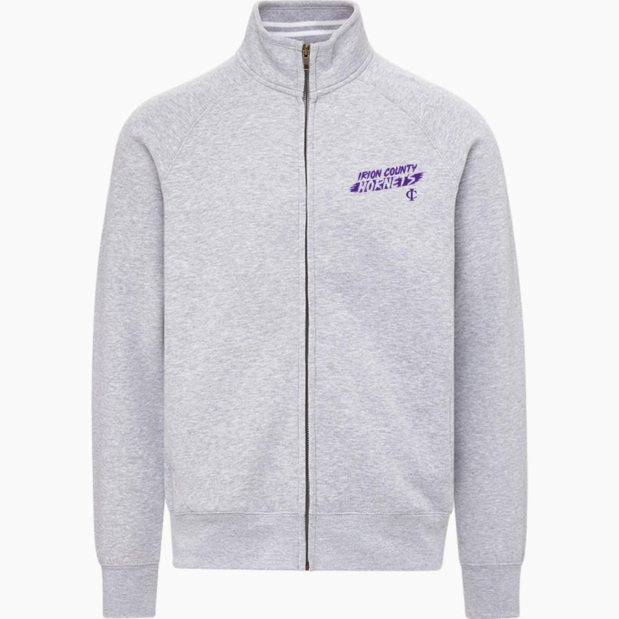 IRION COUNTY HIGH SCHOOL HORNETS <span class="pdp-name-mascot">IRION COUNTY HORNETS</span> MV Sport Men's Vintage Fleece Track Jacket