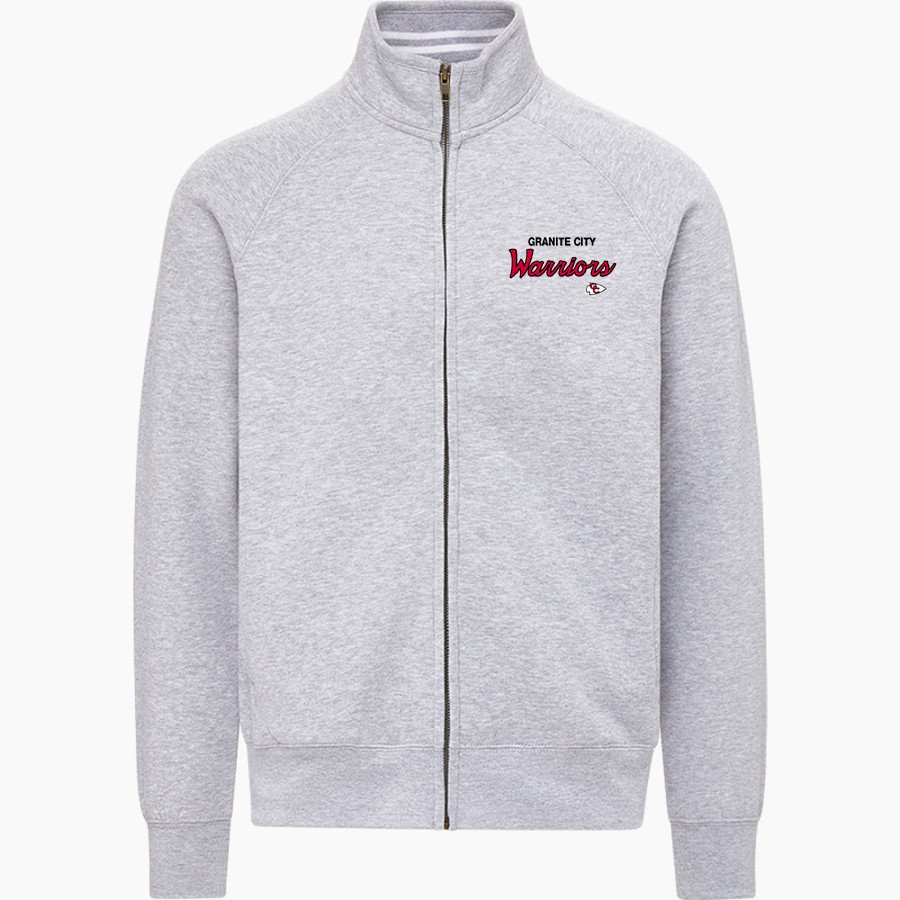 GRANITE CITY HIGH SCHOOL WARRIORS <span class="pdp-name-mascot">GRANITE CITY WARRIORS</span> MV Sport Men's Vintage Fleece Track Jacket