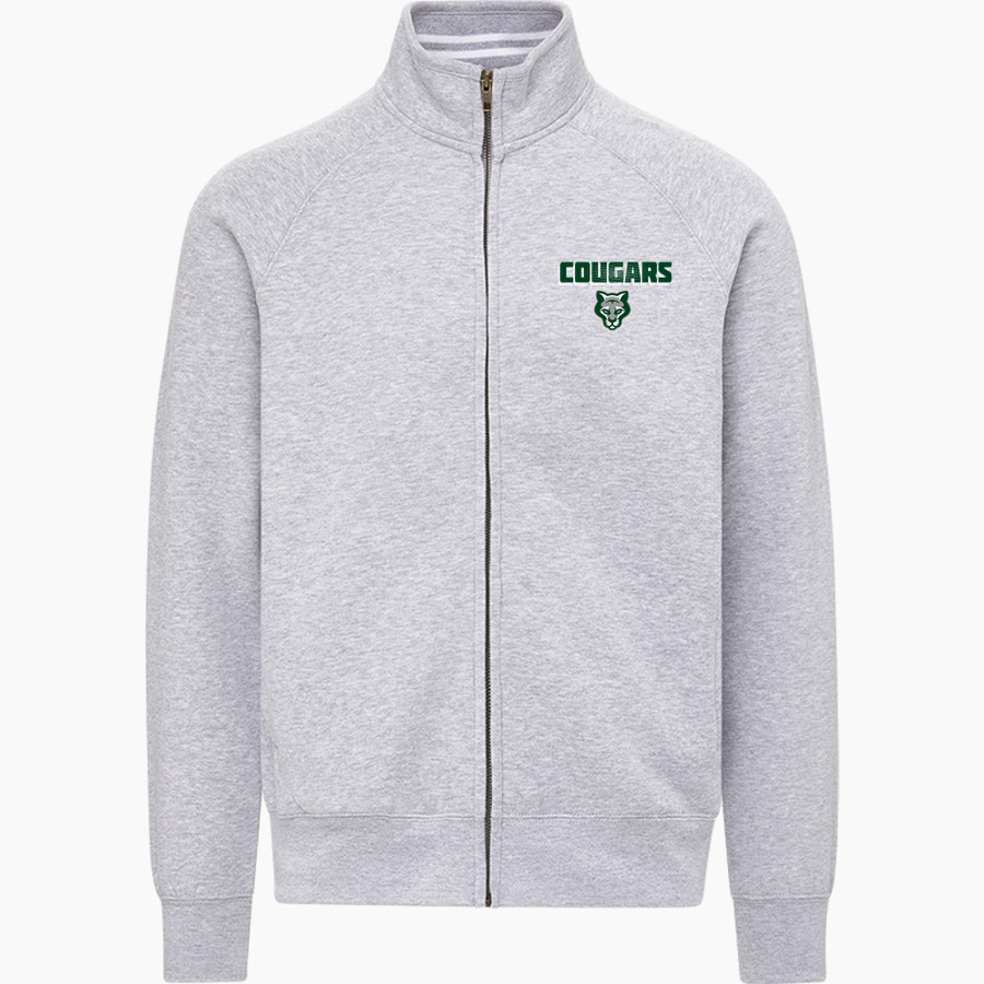 GEORGE SCHOOL Cougars official sideline store MV Sport Men's Vintage Fleece Track Jacket