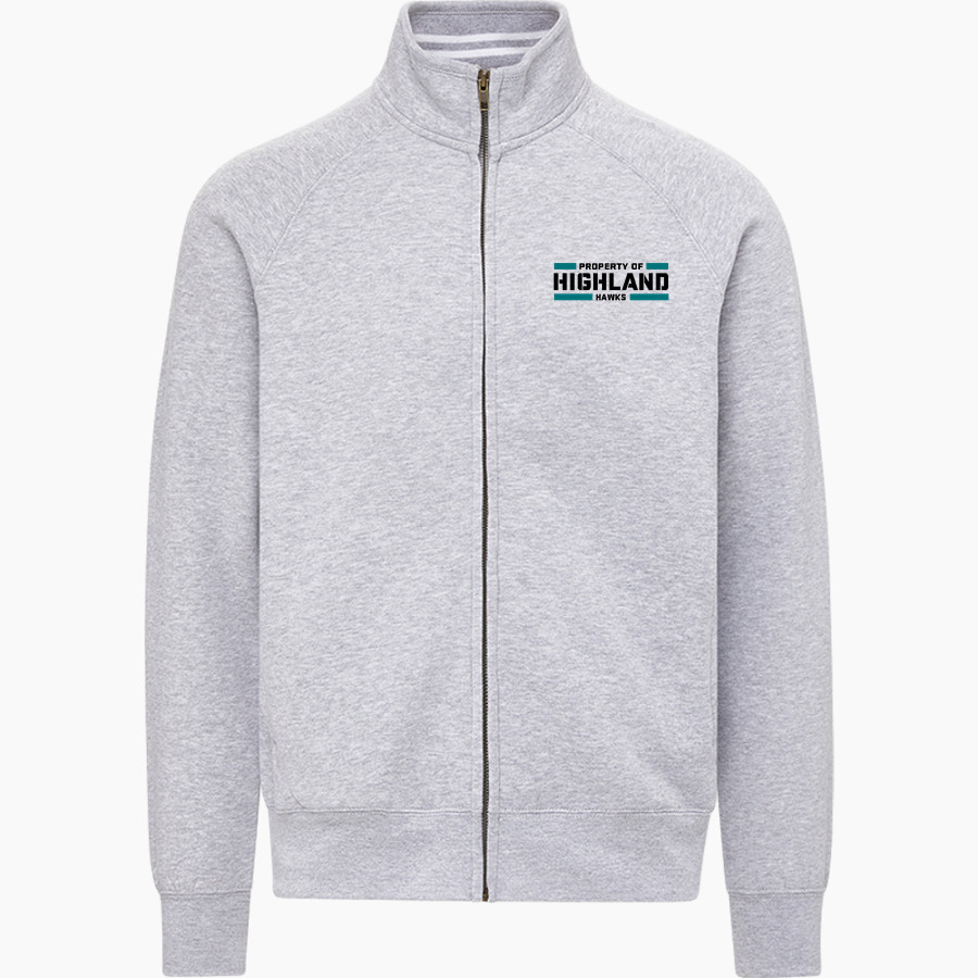 Highland Hawks <span class="pdp-name-mascot">Highland Hawks</span> MV Sport Men's Vintage Fleece Track Jacket