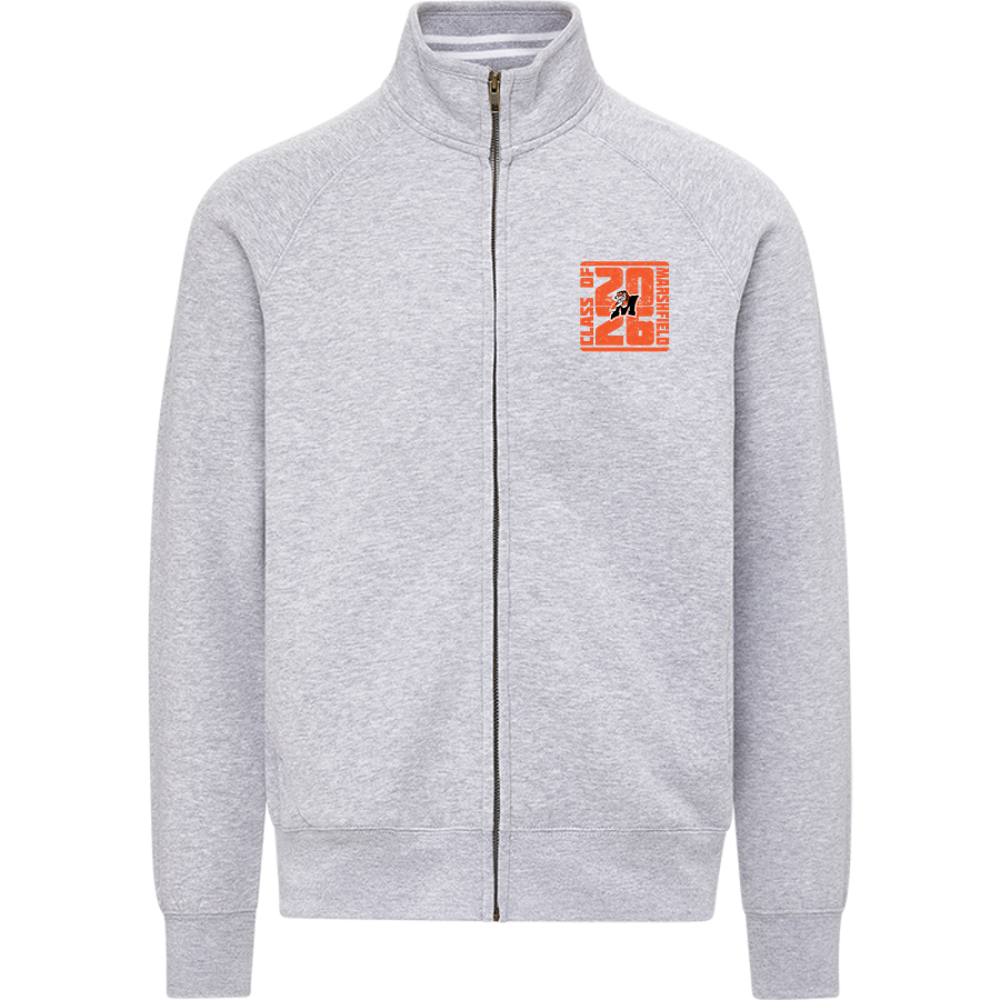 MARSHFIELD HIGH SCHOOL TIGERS <span class="pdp-name-mascot">MARSHFIELD TIGERS</span> MV Sport Men's Vintage Fleece Track Jacket