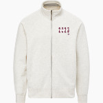 Buhler High School Crusaders Online Store <span class="pdp-name-mascot">Buhler Crusaders</span> MV Sport Men's Vintage Fleece Track Jacket Front Thumbnail
