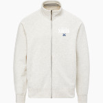 XAVIER HIGH SCHOOL HAWKS MV Sport Men's Vintage Fleece Track Jacket Front Thumbnail