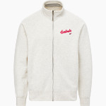 LAWNDALE HIGH SCHOOL CARDINALS MV Sport Men's Vintage Fleece Track Jacket Front Thumbnail