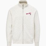 Indiana University of Pennsylvania <span class="pdp-name-mascot">Indiana University Of PA Hawks</span> MV Sport Men's Vintage Fleece Track Jacket Front Thumbnail