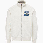 Northshore Titans Online Store <span class="pdp-name-mascot">Northshore Titans</span> MV Sport Men's Vintage Fleece Track Jacket Front Thumbnail