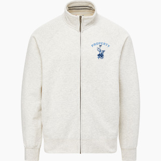 MV Sport Men's Vintage Fleece Track Jacket