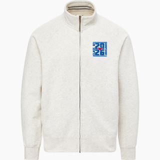 MV Sport Men's Vintage Fleece Track Jacket