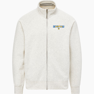 MV Sport Men's Vintage Fleece Track Jacket