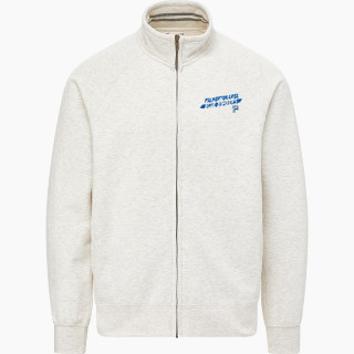 MV Sport Men's Vintage Fleece Track Jacket