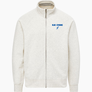 MV Sport Men's Vintage Fleece Track Jacket