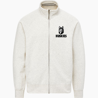 MV Sport Men's Vintage Fleece Track Jacket